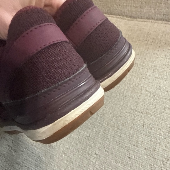 Lems Women's Burgundy Lace-Up Sneakers - Picture 11 of 12